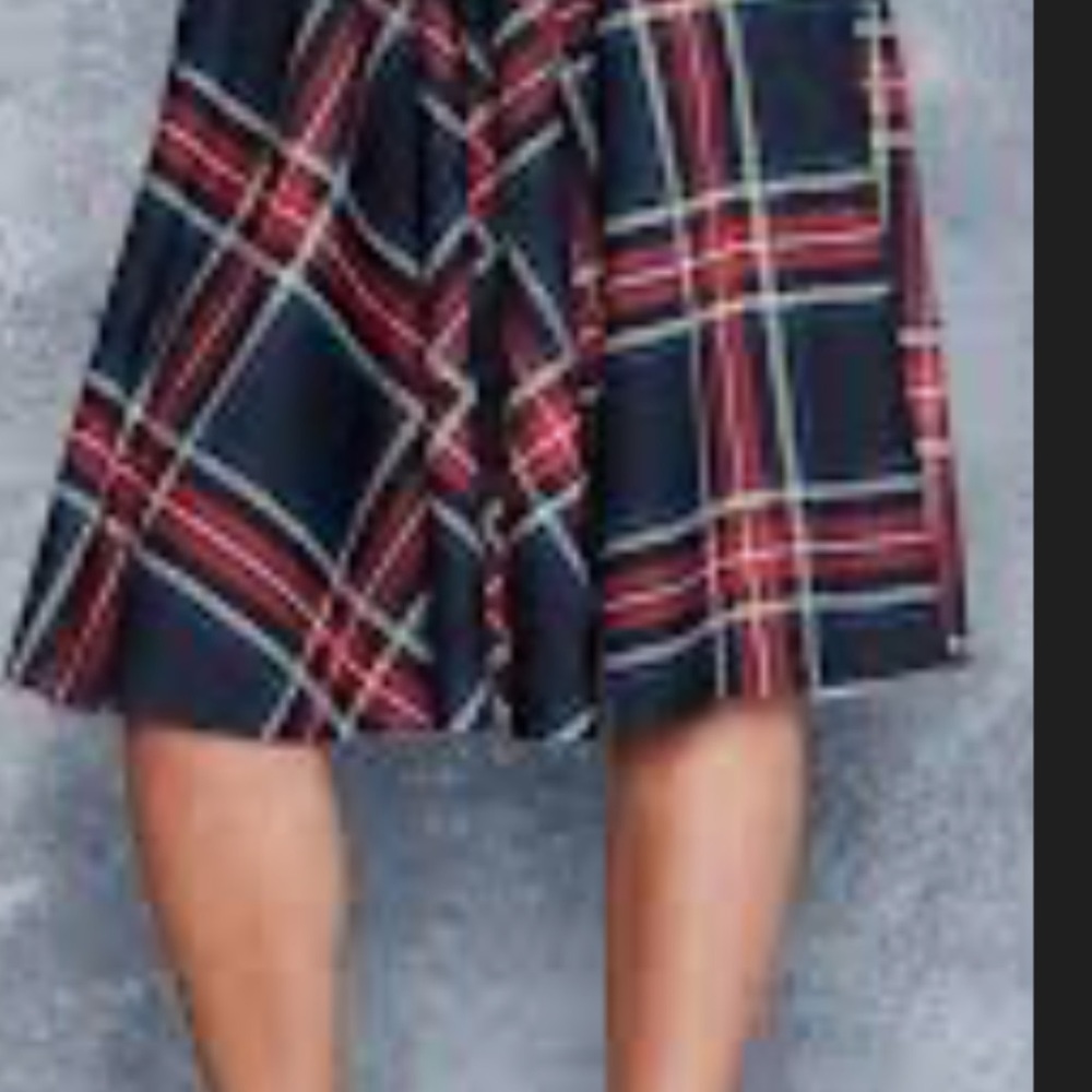 Blackmilk Tartan Old School Pocket MIDI Skirt - Picture 4 of 4
